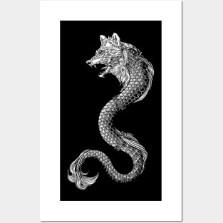 Dacian Wolf or Dacian Draco Posters and Art